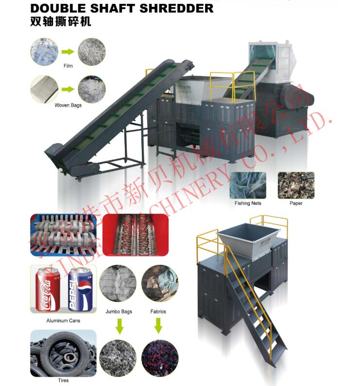 雙軸撕碎機 雙軸撕碎機
